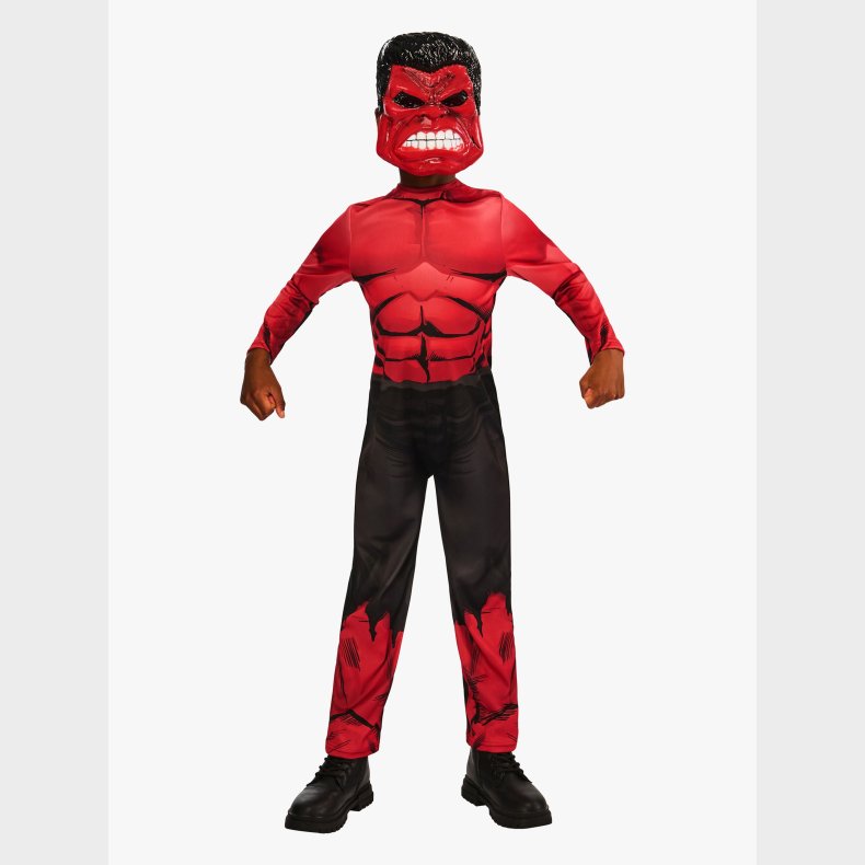 Rubies Red Hulk Kostume, 7-8 r