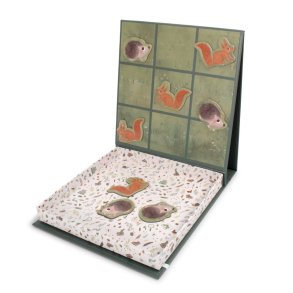 Filibabba | Magnetspil, Tre p stribe - Skovens dyr