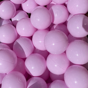 KiDKii | Boldbassin bolde 7 cm  Baby lyserd, 100 stk