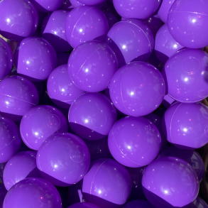 KiDKii | Boldbassin bolde 7 cm - Lilla, 100 stk