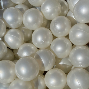 Boldbassin bolde 7 cm - Champagne, 100 stk