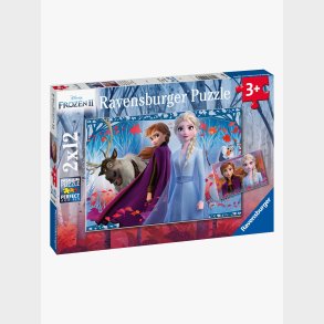 Ravensburger Disney Frozen Puslespil 2x12 Brikker