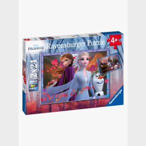 Ravensburger Disney Frozen Puslespil 2x24 Brikker