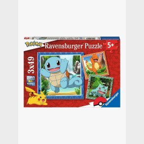 Ravensburger Puslespil Pok�mon 3x49 Brikker