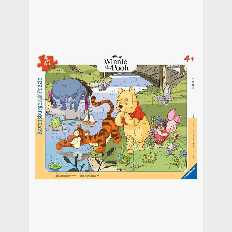 Ravensburger Puslespil Opdag Naturen  med Peter Plys 47 Brikker