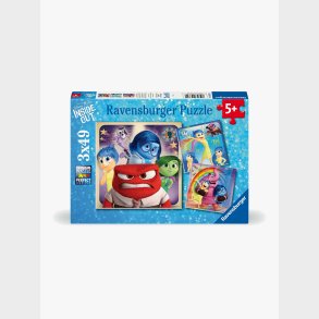 Ravensburger Disney Pixar Inderst Inde Puslespil 3x49 Brikker