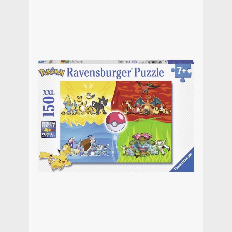 Ravensburger Puslespil Pok�mon, 150 Brikker
