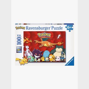 Ravensburger Puslespil Min Favorit Pok�mon, 100 Brikker