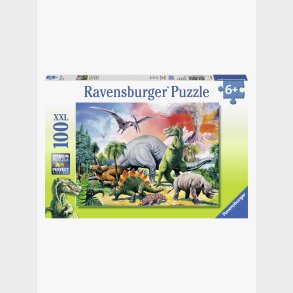 Ravensburger Puslespil Dinosaurer 100 Brikker