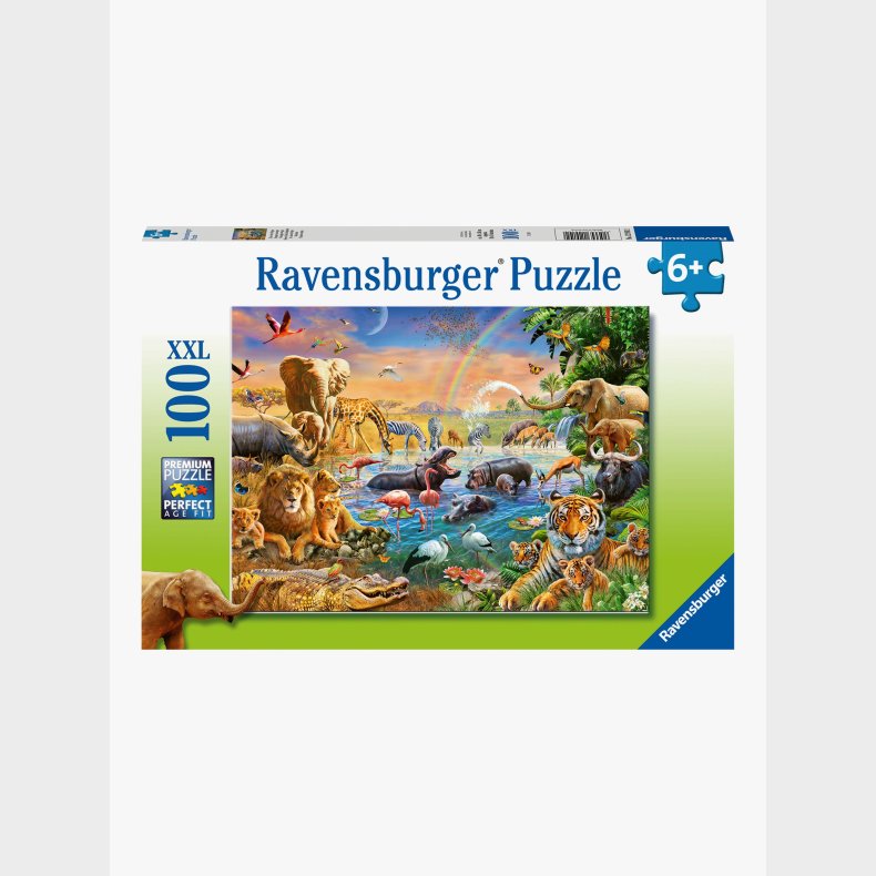 Ravensburger Puslespil Vandhul 100 Brikker