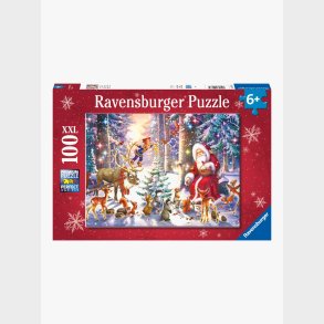 Ravensburger Puslespil Jul i Skoven, 100 Brikker
