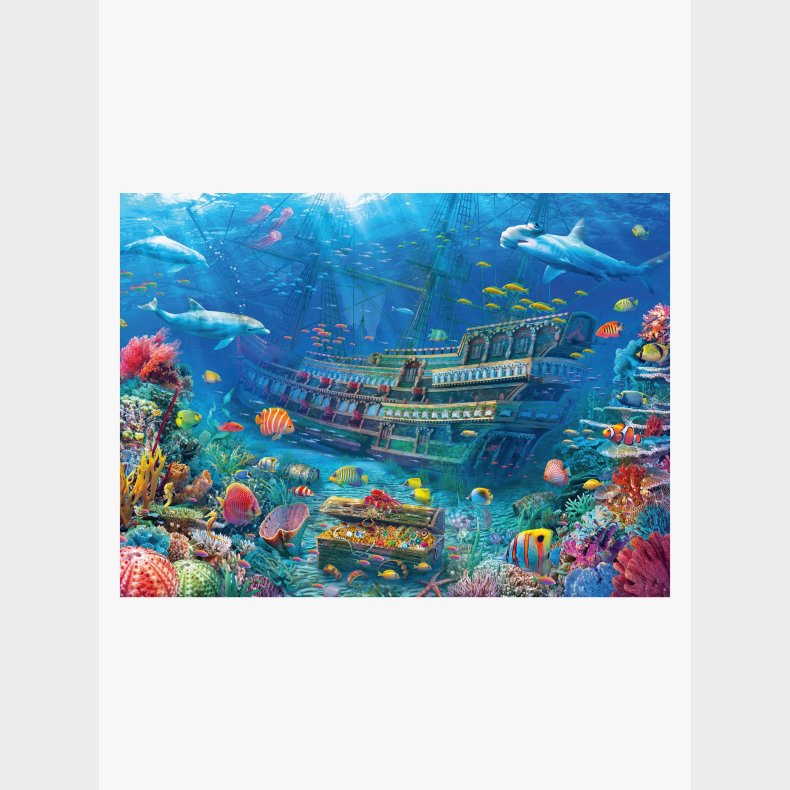 Ravensburger Puslespil Underwater Discovery 200 Brikker