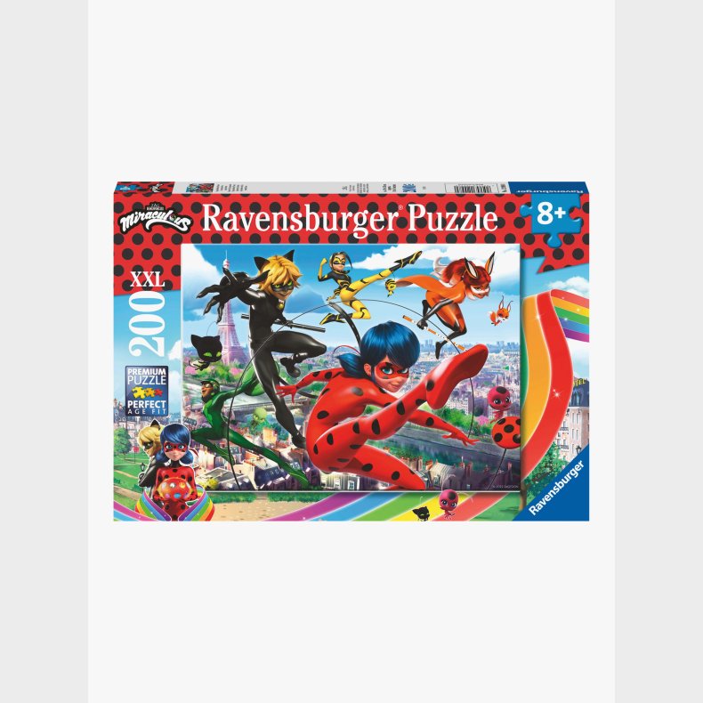 Ravensburger Puslespil Miraculous 200 Brikker