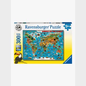Ravensburger Puslespil Dyrenes Verden 300 Brikker