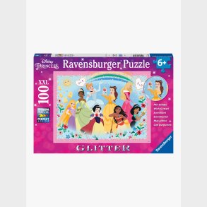 Ravensburger Puslespil Disney Princess St�rk, Smuk &  Modig 100 Brikker