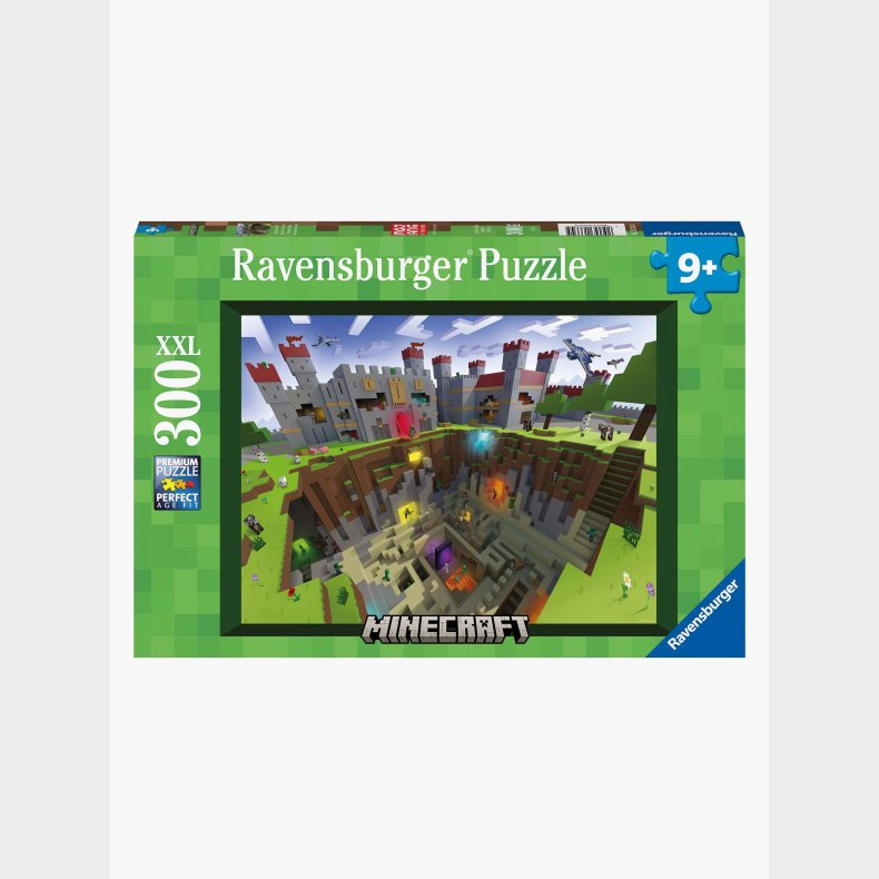 Ravensburger Minecraft XXL Puslespil 300 Brikker