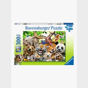Ravensburger Puslespil Exotic Animals Selfie XXL 300 Brikker