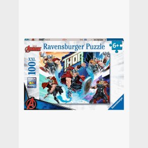 Ravensburger Marvel Avengers Puslespil Thor XXL 100 Brikker