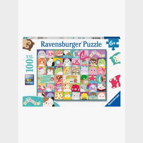 Ravensburger Squishmallows Puslespil 100 Brikker