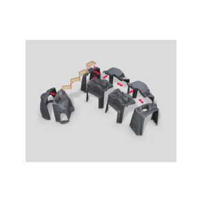 Zpiiel Booster 1013 Stor Tunnel & Bjerg Med Lang Bro - Legekammeraten.dk