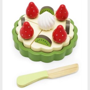 Magni | Legemad - Kage med jordbr og kiwi