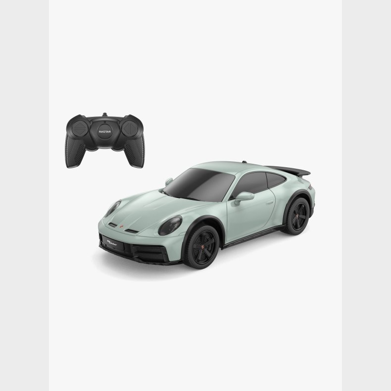 Rastar Porsche 911 Dakar Fjernstyret Bil 1:24, Grn
