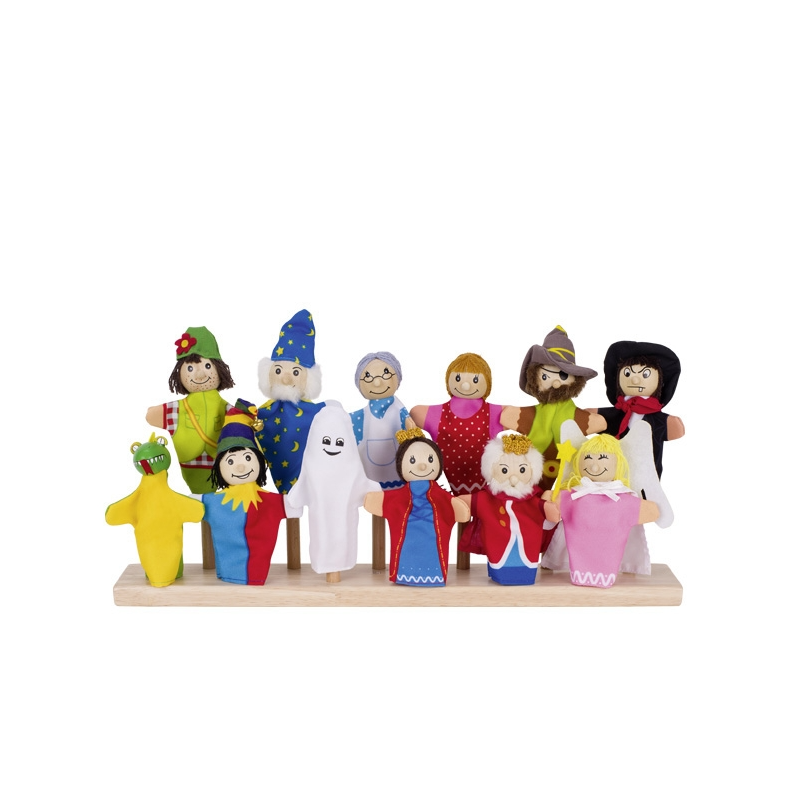 goki | Fingerdukker - St 2, 12 stk