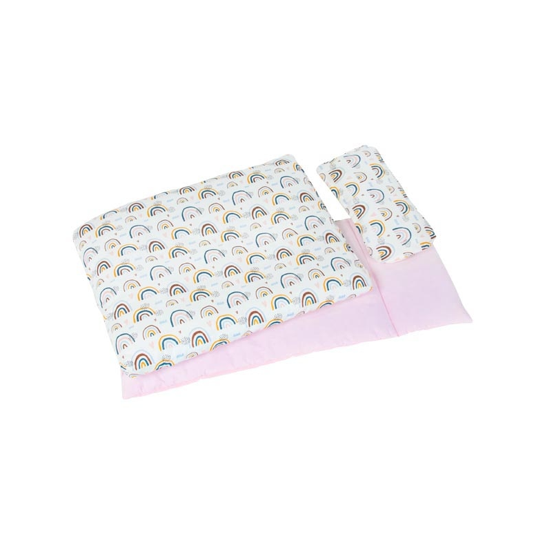 goki | Dukke sengest - Regnbue, 40 cm