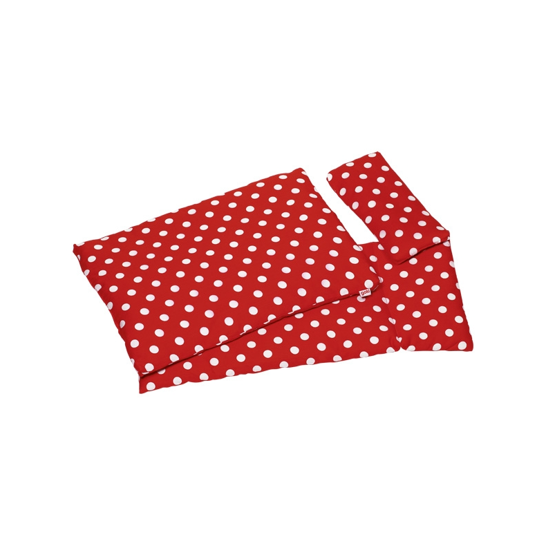 goki | Dukke sengest - Polkaprikker, 40 cm