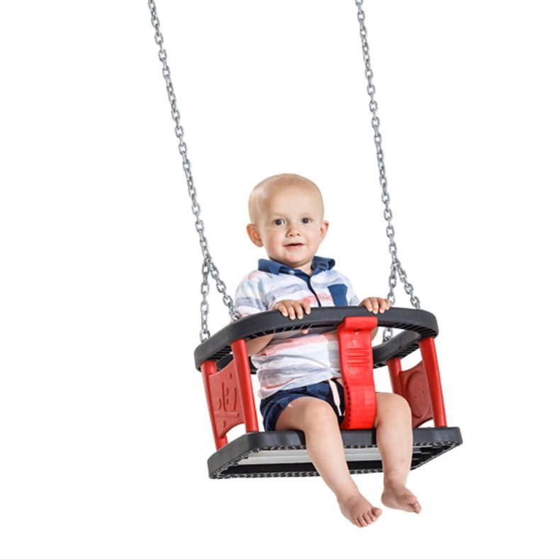 KBT Play | Gynge - Baby m. gummisde - Rd