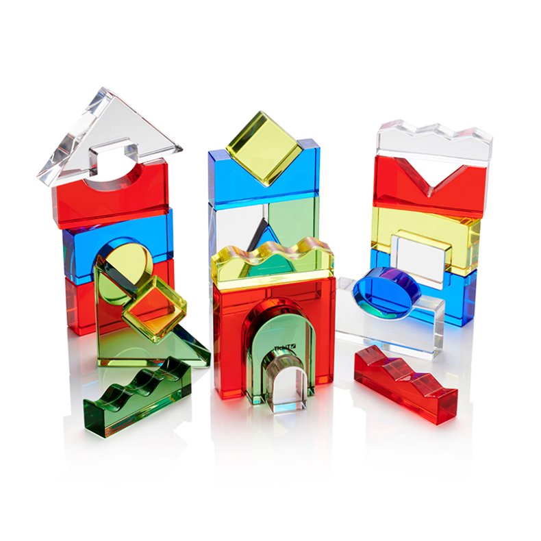 tickit | Krystalformer - Farve, 41 dele