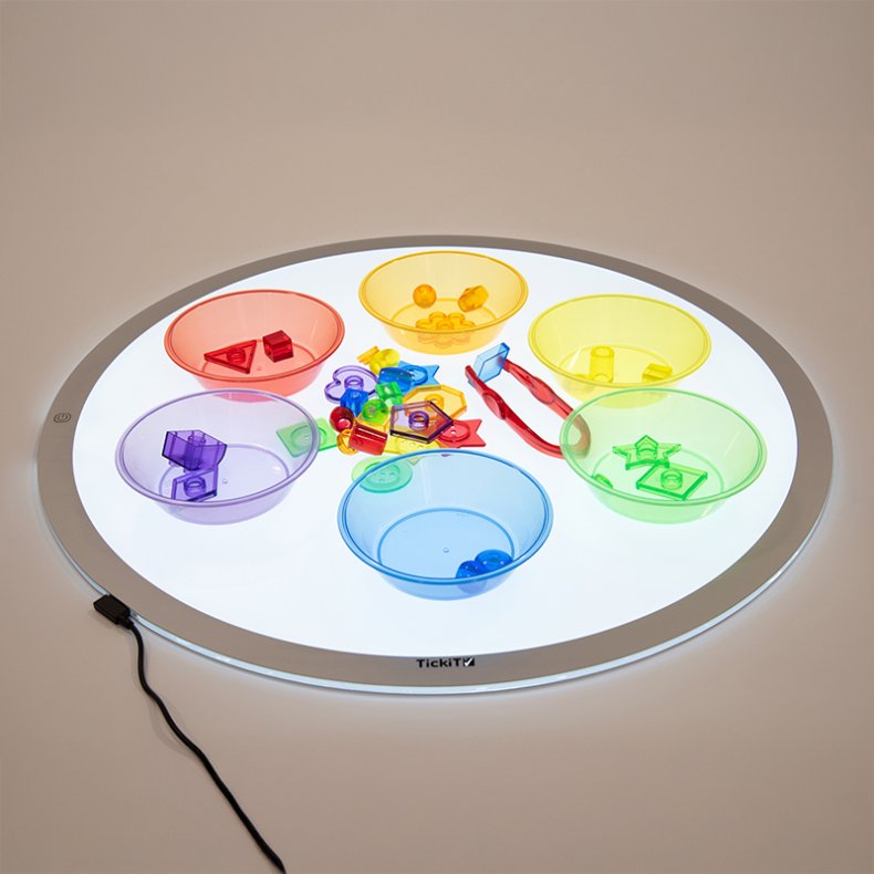 tickit | Sorteringsskle - Transparente, 6 stk