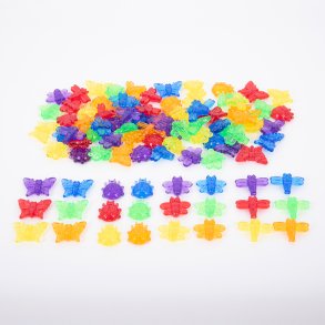 tickit | Insekter - Transparente, 96 stk