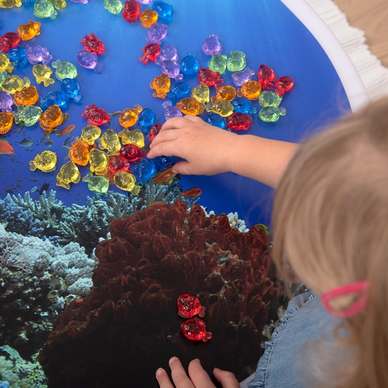 tickit | Fisk - Transparente, 120 stk