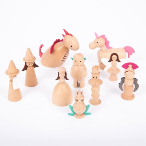 tickit | Eventyrkarakterer - Trfigurer, 10 stk