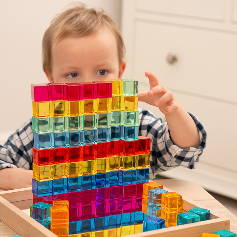 tickit | Spejlbakke inkl. sansekuber, 100 stk