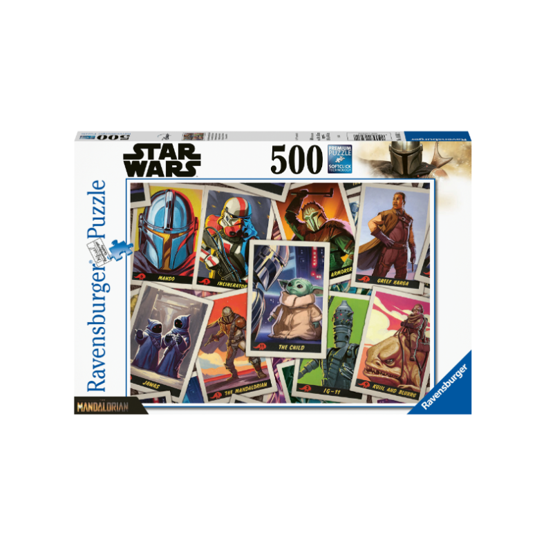 Puslespil Star Wars The Mandalorian-The Child 500 Brikker - Legekammeraten.dk