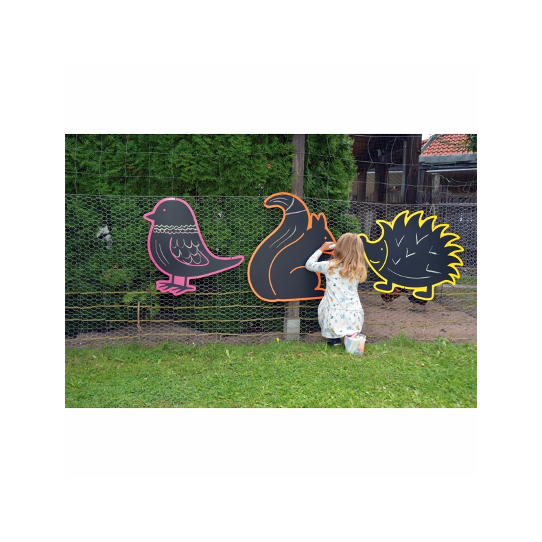 eduplay | Tavler til udendrs brug - Skovdyr, 3 stk