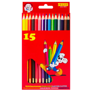 Sense | Farveblyanter, 15 stk