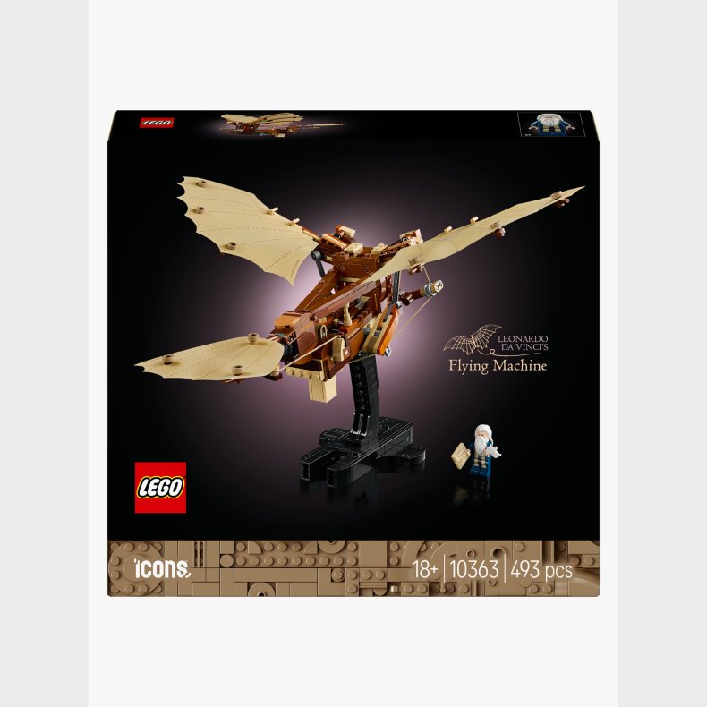 LEGO Icons 10363 Leonardo da Vincis flyvemaskine