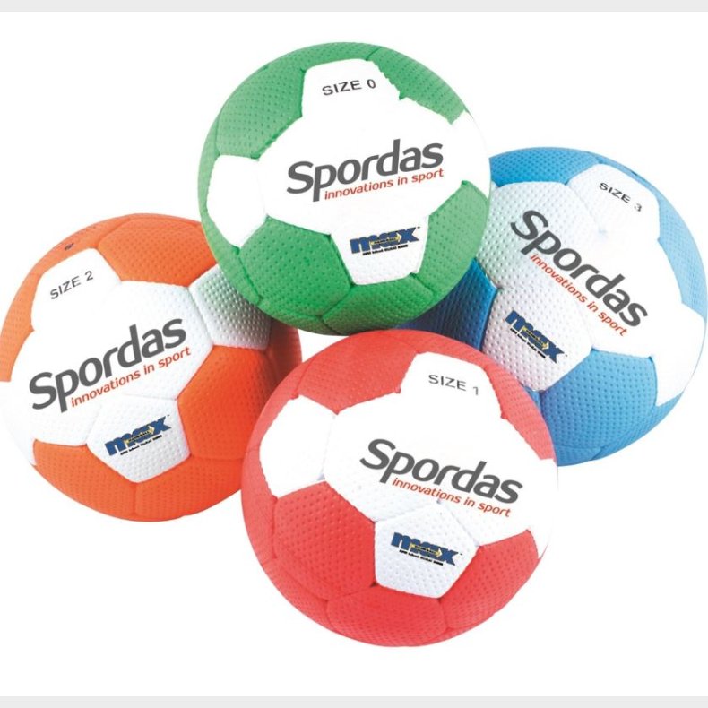 Spordas | Hndbold - Rd/Hvid, Str. 1