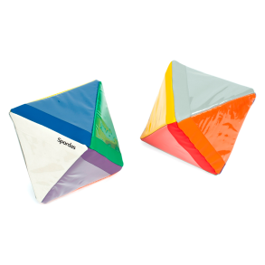 Spordas | 8-sidede terninger m. plastlommer, 2 stk