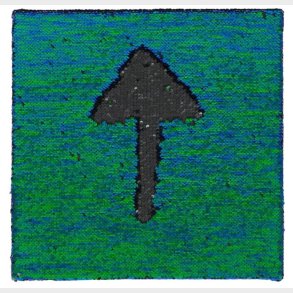 Stimove | Sanseplade m. pailetter - Bl�/Gr�n