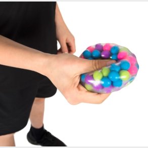 Stimove | Anti-stress bold 7 cm - Neon, 1 stk