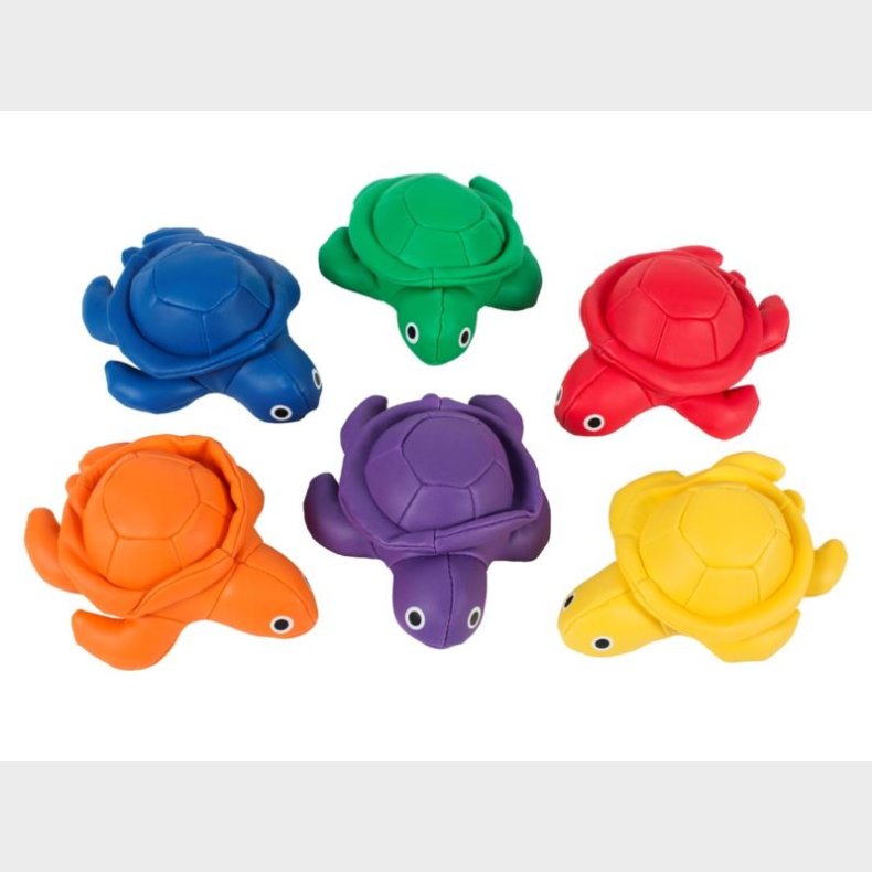 Spordas | rteposer - Skildpadder, 6 stk