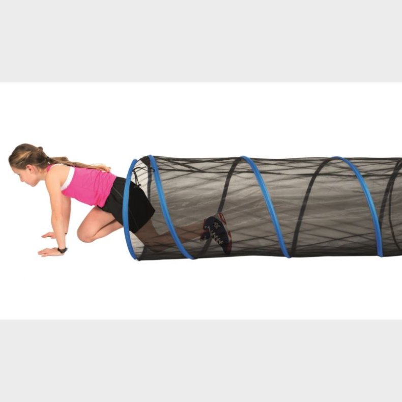 Spordas | Transparent kravletunnel 50 cm - L: 250 cm