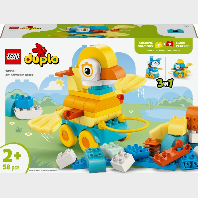 LEGO DUPLO Town 10448 3-i-1-dyr p hjul