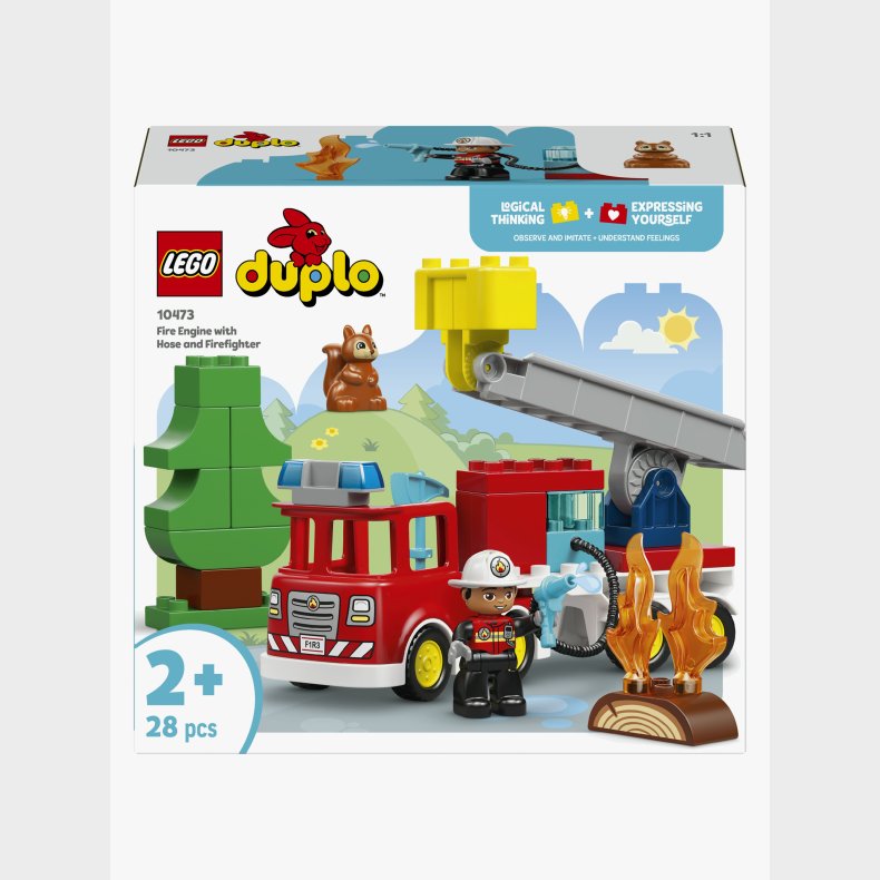 LEGO DUPLO Town 10473 Brandbil med slange og brandmand