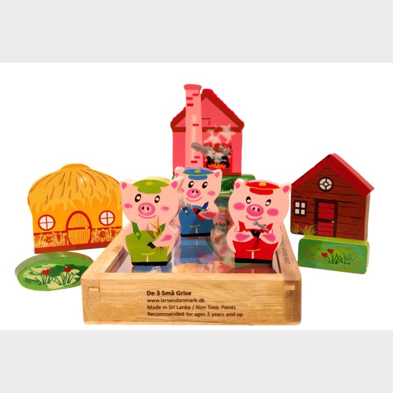 Larsen | Bordteater - De tre sm grise