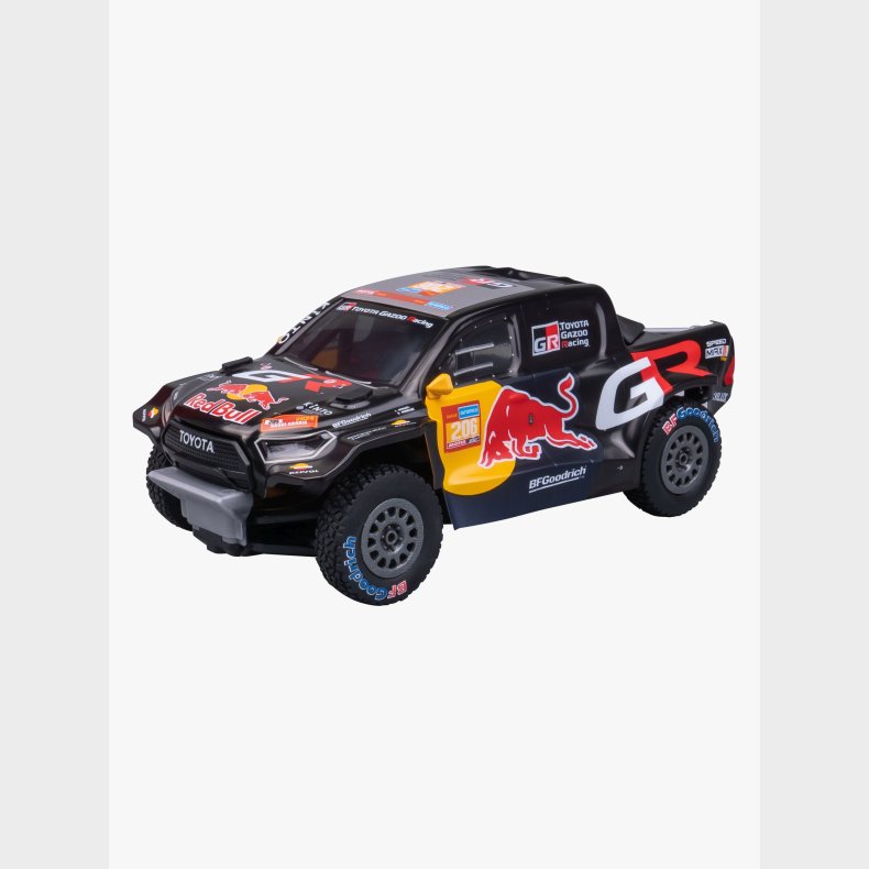 Nikko Toyota Dakar Moraes Fjernstyret Bil 1:18 med Lys